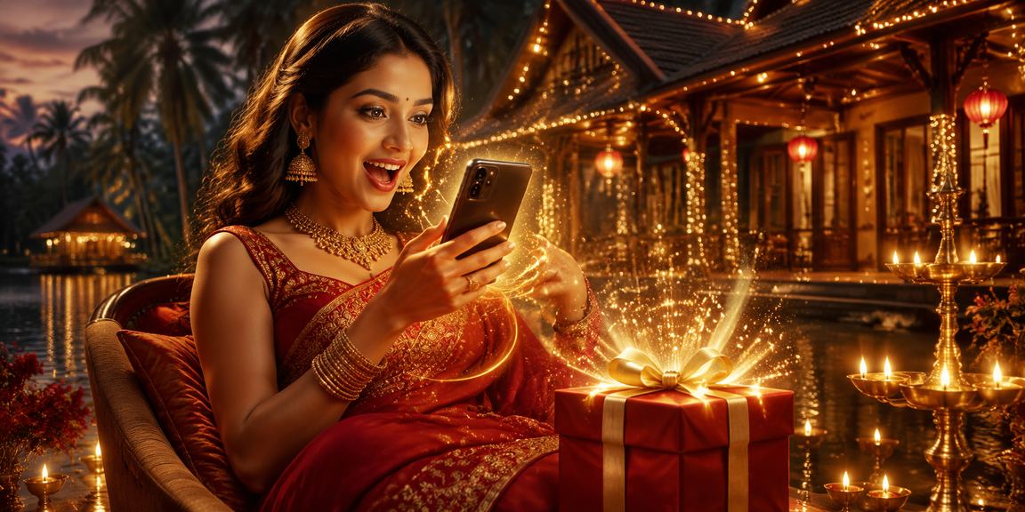 Kerala registration bonus promotional banner during Diwali